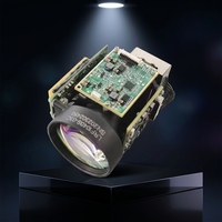 Module télémètre laser industriel longue portée 1535nm Spectral 3000m 6km 12km 15km 1-10Hz, sûr pour les yeux, IP66, en alliage d'aluminium pour