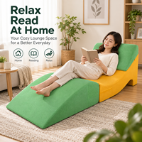 Coussin ergonomique à talon haut, design compressible, housse à glissière multi-tissu, support surélévateur pour jambes, pour li