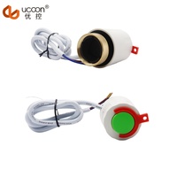 UCCON Tête de vanne de régulation de température électrique thermique normalement fermée moderne, anti-inflammable, en PC+ABS, pour système de chauffage au sol