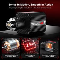 Volant et pédales PXN VD6 Bundle pour PC, moteur servo à entraînement direct 6 Nm, base, volant de course W AS pour PC