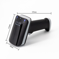 Escáner RFID Portátil CHAFON H204 con Bluetooth, Compatible con Escaneo de Inventario 1D y 2D, Frecuencia UHF 860-960MHz, Fabricado en ABS Resistente