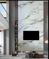 Panneau translucide ultra-fin en PVC imitation marbre, panneau mural rétroéclairé en onyx pour la décoration intérieure des murs et des plafonds