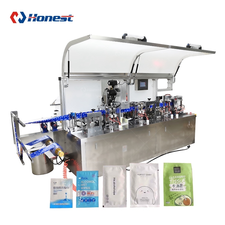 Four Sides Sealing Wet Towel Wipes