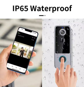<strong>Wireless</strong> Smart <strong>Video</strong> Doorbell (<strong>Video</strong> Door Phone) Two-way <strong>Intercom</strong> PIR Sensor Easy Installation Night Vision IP65 Waterproof for - Product Image 3