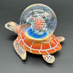 Adornos de Recuerdo de Viaje de Estilo Realista, Material Ecológico, Adornos Hechos a Mano de Tortuga Marina y Waterpolo - Product Image 3