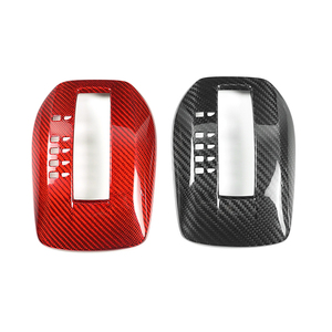 Accesorios Interiores para Automóviles de Fibra de Carbono Seca, Carcasa Decorativa para la Base de la Palanca de Cambios Automática, para Modelos 2010-2015 - Product Image 5
