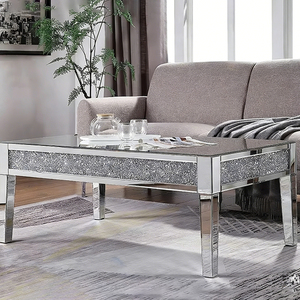 Vxin Customized <strong>Side</strong> <strong>Table</strong> WXF-170 Crushed Diamond Homemade <strong>Silver</strong> Coffee <strong>Table</strong> - Product Image 1
