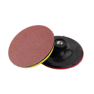Base de Pulido de 100mm 115mm con Vástago para Pulidora, Disco Abrasivo de Pulido - Product Image 1