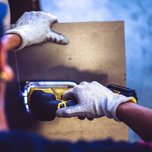 Guantes Flexibles de Uso General con Palma Recubierta, Guantes de Seguridad Antideslizantes para Trabajo de Construcción y Protección de Manos - Product Image 2