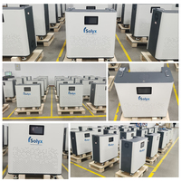 Batterie LiFePO4 de marque haut de gamme A+ Cells 32 kWh 51,2 V pour stockage d'énergie solaire domestique avec BMS WiFi CAN RS485 et durée de vie de 20 ans