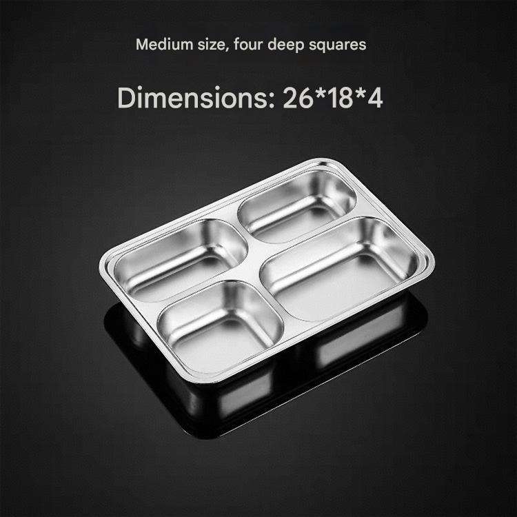 304# Moyen Profond Quatre Compartiments [26*18*4cm]