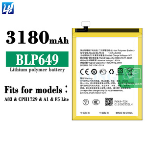 BLP649<span class=keywords><strong>แบ</strong></span><span class=keywords><strong>ต</strong></span>เตอรี่ Li-ion polyer แท้100% ชาร์จได้สำหรับ <span class=keywords><strong>A83</strong></span> OPPO A1 F5ไลท์ CPH1729 CPH1827<span class=keywords><strong>แบ</strong></span><span class=keywords><strong>ต</strong></span>เตอรี่ - Product Image 2