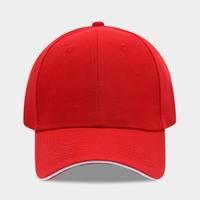 Gorra de Béisbol Unisex de 6 Paneles, Lisa, de Algodón, Talla Ajustable, Visera Curva, Gorras de Béisbol Comunes, Precio de Fábrica, MOQ
