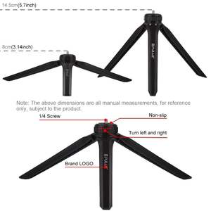 PULUZ Pocket Mini trépied en <span class=keywords><strong>plastique</strong></span>, support de téléphone avec pince de téléphone pour Smartphones - Product Image 5