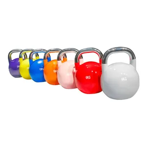 الجملة الوزن صديقة للبيئة معدات الصالة الرياضية (الجيم) المنافسة الصلب Kettlebell