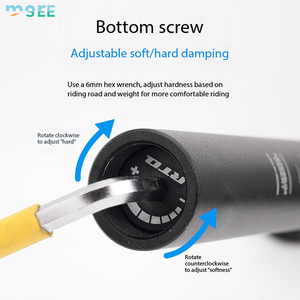 <span class=keywords><strong>Tige</strong></span> <span class=keywords><strong>de</strong></span> <span class=keywords><strong>Selle</strong></span> VTT SeeMore Zoom avec Suspension et <span class=keywords><strong>Amortisseur</strong></span> pour Vélo <span class=keywords><strong>de</strong></span> Montagne et Vélo Électrique - Product Image 4