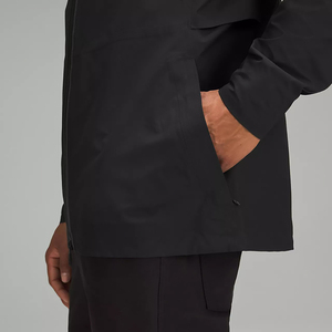 Vêtements de golf performants, fabricants de softshell imperméables coupe-vent, fermeture éclair intégrale, golf en plein air, vêtements décontractés pour hommes, sport, printemps, à capuche - Product Image 5