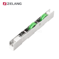 Roulettes de porte et de fenêtre, installation facile, vis, construction en fer durable, finition polie/nickel, usage intensif, garantie 1 an