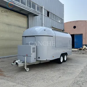 Chariot mobile d'extérieur pour boissons, remorque de camion-restaurant commercial avec COC - Product Image 2