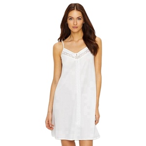 Sexy 100% Cotton <strong>Transparent</strong> <strong>Night</strong> <strong>Gown</strong> - Product Image 1