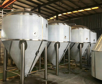 Cuve de fermentation en acier inoxydable 304 équipement de fabrication de bière cuve de fermentation