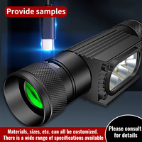 USB-Aufladbare Kopf-LED-Lampe 5 LED Stirnlampe Taschenlampe für Kopf-Camping Outdoor-Kopfleuchte LED-Stirnlampe