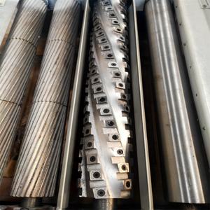 Raboteuse électrique double face, machine industrielle pour le travail du bois, 380V 5kW, vitesse d'approvisionnement de 15 m/min - Product Image 6