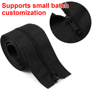 Bâche plastique auto-adhésive à double glissière à haute adhérence et fixation permanente pour barrière anti-poussière, fermeture éclair de confinement et étanchéité hermétique - Product Image 2