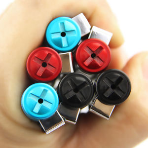 Pena Gel Plastik Tinta Cair Cetak UV Ukiran Logo Iklan Kustom Multi Warna Ujung 0.5mm Tinta Hitam Hadiah Kantor TY - Product Image 5