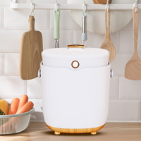 Minuteur de cuisine mignon, marque nationale, multifonctionnel, cuiseur multifonctionnel avec couvercle, cuiseur à riz électrique, mijoteuse, pot intérieur en plastique, appareil ménager numérique