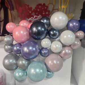 Decoradores de pasteles, bolas coloridas, 20 piezas/bolsa, bolas decorativas de espuma de diferentes tamaños para decorar pasteles. - Product Image 3