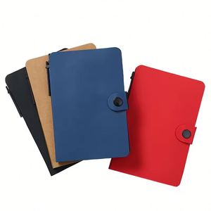 Mini Office Kraft Notepad Sticky Notes Set With Pen <b>Memo</b> <b>Pad</b> Stationery Gift School Student Supply Spiral Notebook Desk - Product Image 1