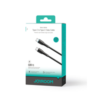 Câble de charge rapide Joyroom Type-C PD, câble USB C vers USB C en nylon 100W