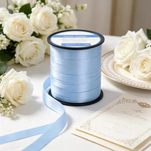 Nastro decorativo Cinta Blue 450M, confezione da 3 pezzi, perfetto per feste di compleanno e matrimoni - Product Image 4