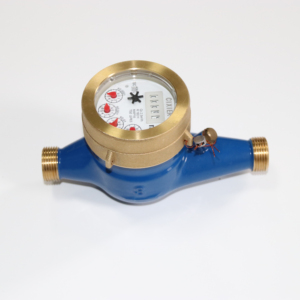 OEM tùy chỉnh IP68 bảo vệ đồng thau nhỏ DN 15/20 đa máy bay phản lực khô loại lạnh nóng R160 Đồng hồ nước - Product Image 1