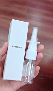 Boîte à double fente haut de gamme pour emballage de spray nasal, personnalisable avec gaufrage et débossage, vente en gros usine - Product Image 2