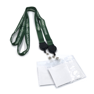 Customized Retractable Badge Reel Lanyard ID Card Holder Neck Lanyards with Badge Reel