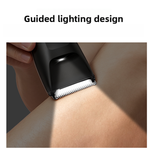 2 in 1 Electric <b>Ball</b> Hair <b>Trimmer</b> for Men Waterproof Wet Dry Pubic Body Ceramic Blade Razor LED Display USB-C Charging Shaver - Product Image 6