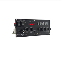 Module d'amplificateur audio HN-ABX1942 pour karaoké, 13,5 V, avec réglage du volume du micro, de l'écho, des basses et des aigus
