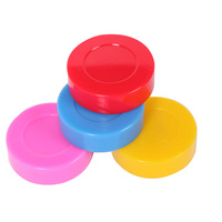Pucks de hockey sur glace en caoutchouc personnalisés avec impression de couleurs et logo, produits de hockey sur roulettes en gros
