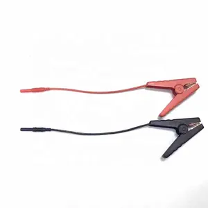 20cm Cable length or customized 4mm Banana Plug female to battery clip with wire connector Kits
