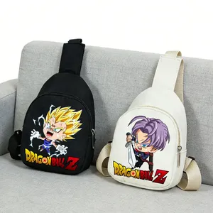 <span class=keywords><strong>Sac</strong></span> à <span class=keywords><strong>dos</strong></span> et <span class=keywords><strong>sac</strong></span> bandoulière <span class=keywords><strong>Dragon</strong></span> <span class=keywords><strong>Ball</strong></span> Z Kakarotto Vegeta pour étudiant, noir et blanc, avec portefeuille et pochette de poitrine - Product Image 3