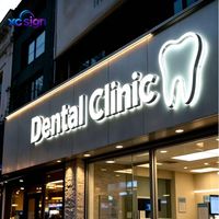 Enseigne LED personnalisée en acrylique, éclairée par l'avant, lumineuse, pour décoration murale professionnelle, avec transformateur et prise télécommandée, pour salons, instituts de beauté, bureaux et maisons