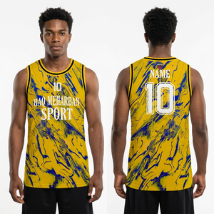 Camiseta de Baloncesto Haq Meharban para Hombre, Sin Mangas, Sublimada, de Secado Rápido, Ajuste Atlético, para Todas las Temporadas, con Logotipo Frontal - Product Image 4