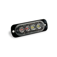 12-24V 4 LED ambre calandre véhicule stroboscopique camion Van voiture tout-terrain barre lumineuse d'urgence voyant d'avertissement d'urgence