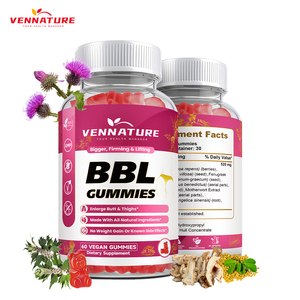 Fabricant de gummies Vennature ODM/OEM, formule végane pour l'augmentation des seins et des fesses, gummies pour l'amélioration, le raffermissement et le lifting, gummies BBL - Product Image 1