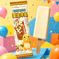 Nougat aux cacahuètes glacé de qualité supérieure pour tous les âges, sachet de 68g, HACCP, OEM, pour les acheteurs en gros de supermarchés