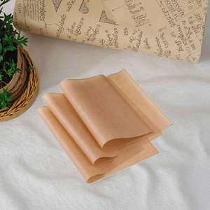 Kit de papier sulfurisé alimentaire 40 g/m² avec revêtement anti-graisse, 3 barquettes en papier sulfurisé roulé pour chocolat et beurre - Product Image 3