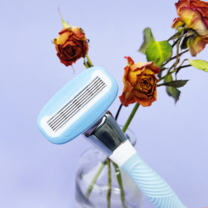 Nuevo Producto: Maquinilla <span class=keywords><strong>de</strong></span> <span class=keywords><strong>Afeitar</strong></span> <span class=keywords><strong>para</strong></span> Mujer con 5 Cuchillas Curvas <span class=keywords><strong>de</strong></span> Acero Inoxidable, Diseño <span class=keywords><strong>para</strong></span> Piel Sensible - Product Image 4