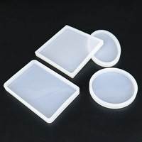 Moule en silicone pour décoration, bricolage, résine cristal époxy, table basse, plateau pour bijoux, miroir, moules décoratifs pour la maison